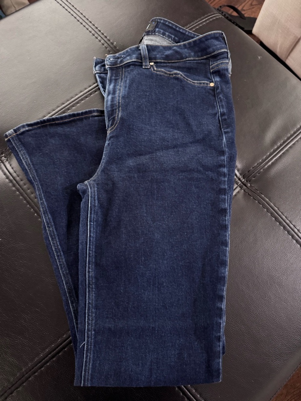 PAIGE Dark Indigo Charlie flare